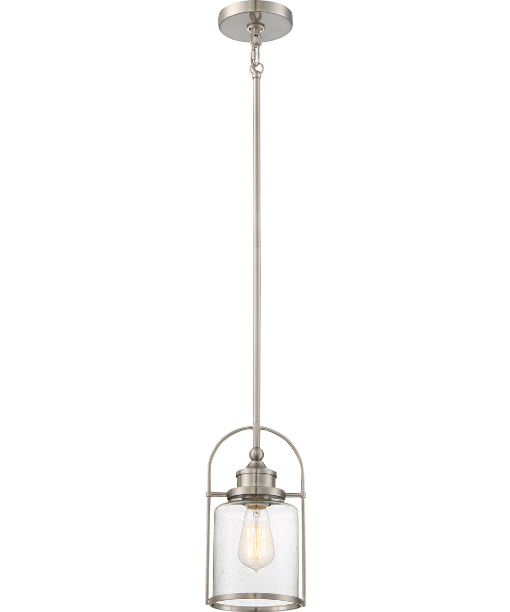 Payson Small 1-light Mini Pendant Brushed Nickel