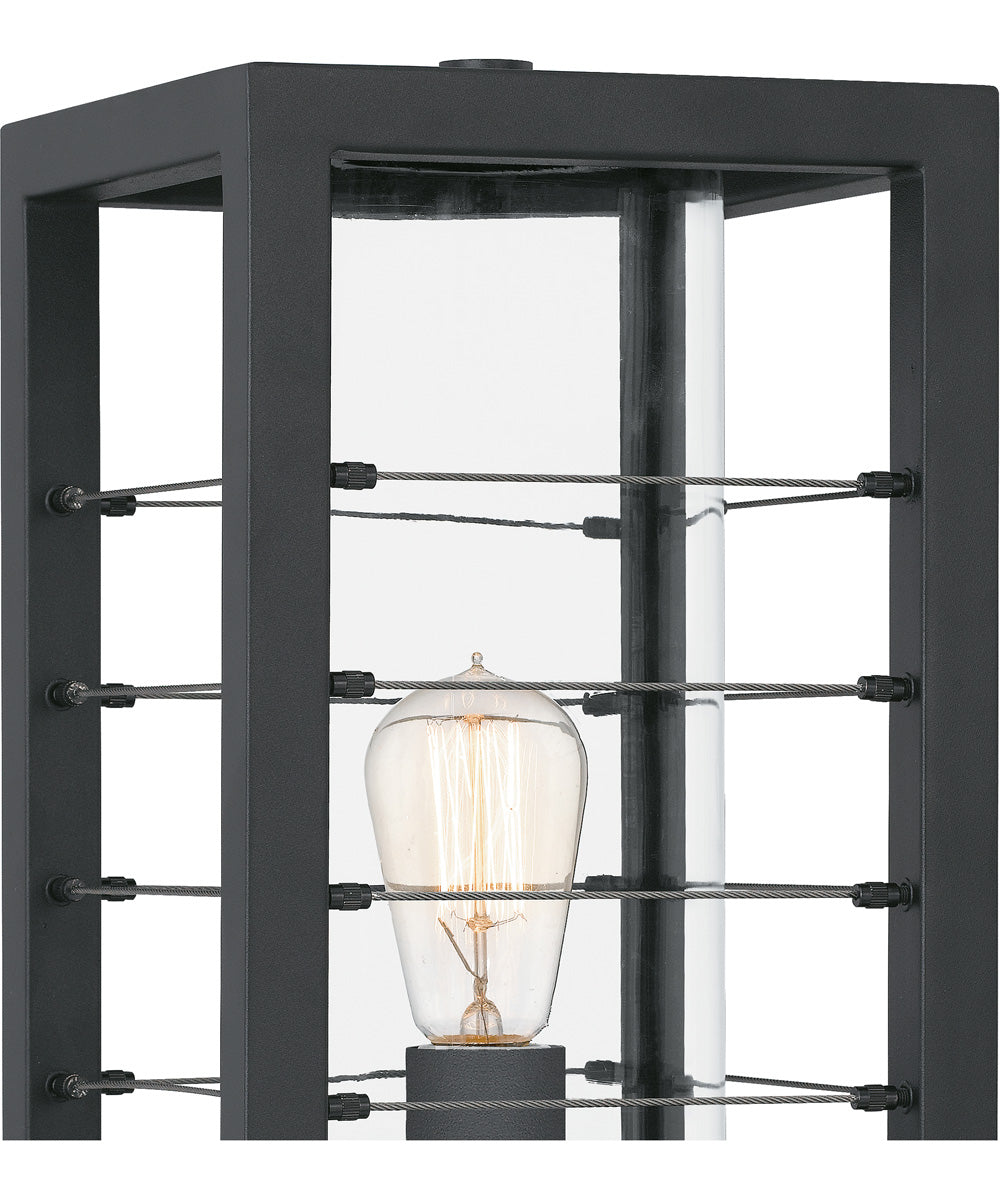 Bimini Large 1-light Outdoor Post Light Earth Black