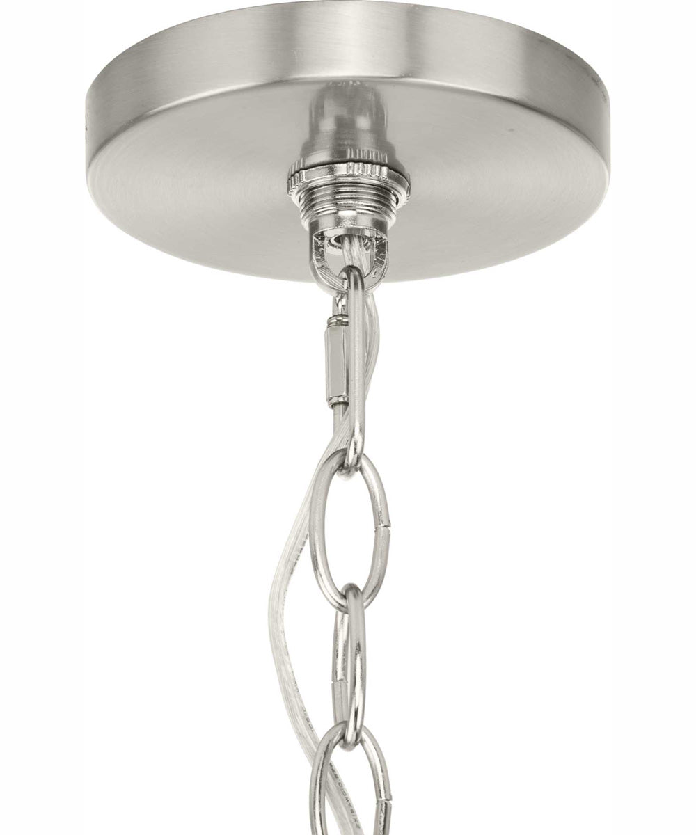 Goodwin 5-Light Modern Farmhouse Chandelier Brushed Nickel
