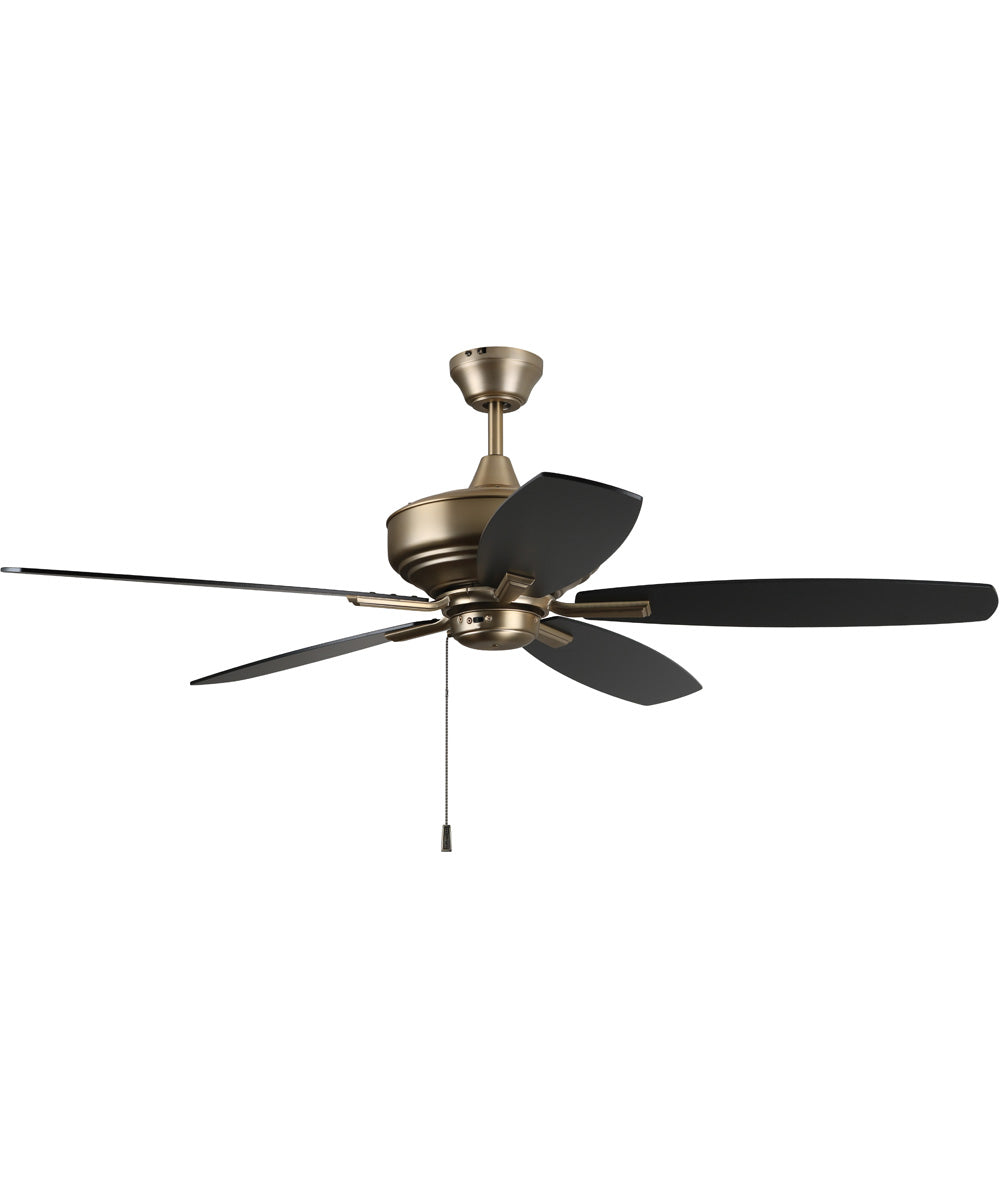 Sloan 52" Ceiling Fan (Blades Included) Satin Brass