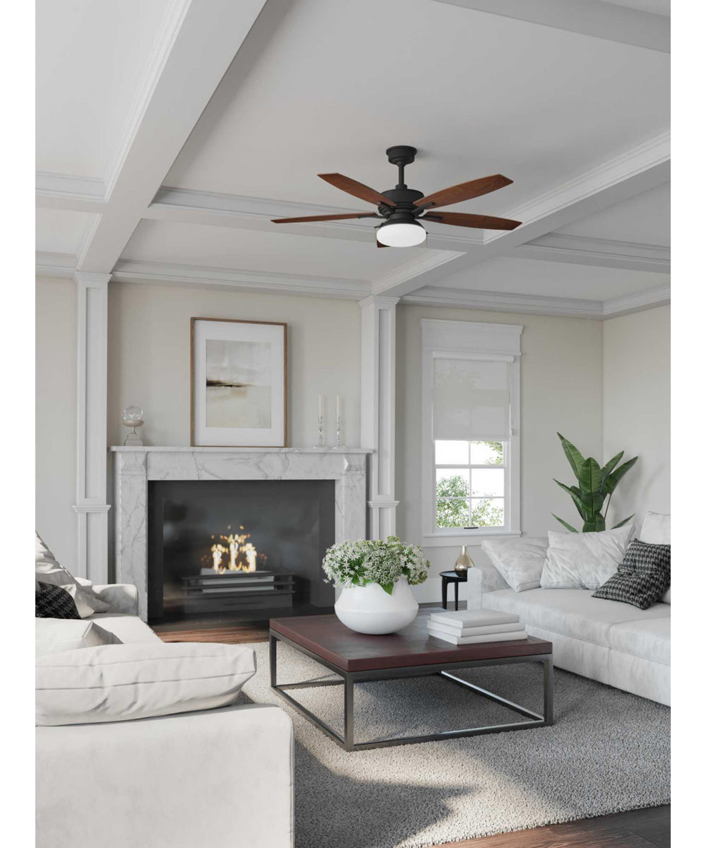 Billows 52" 5 -Blade Ceiling Fan Forged Black