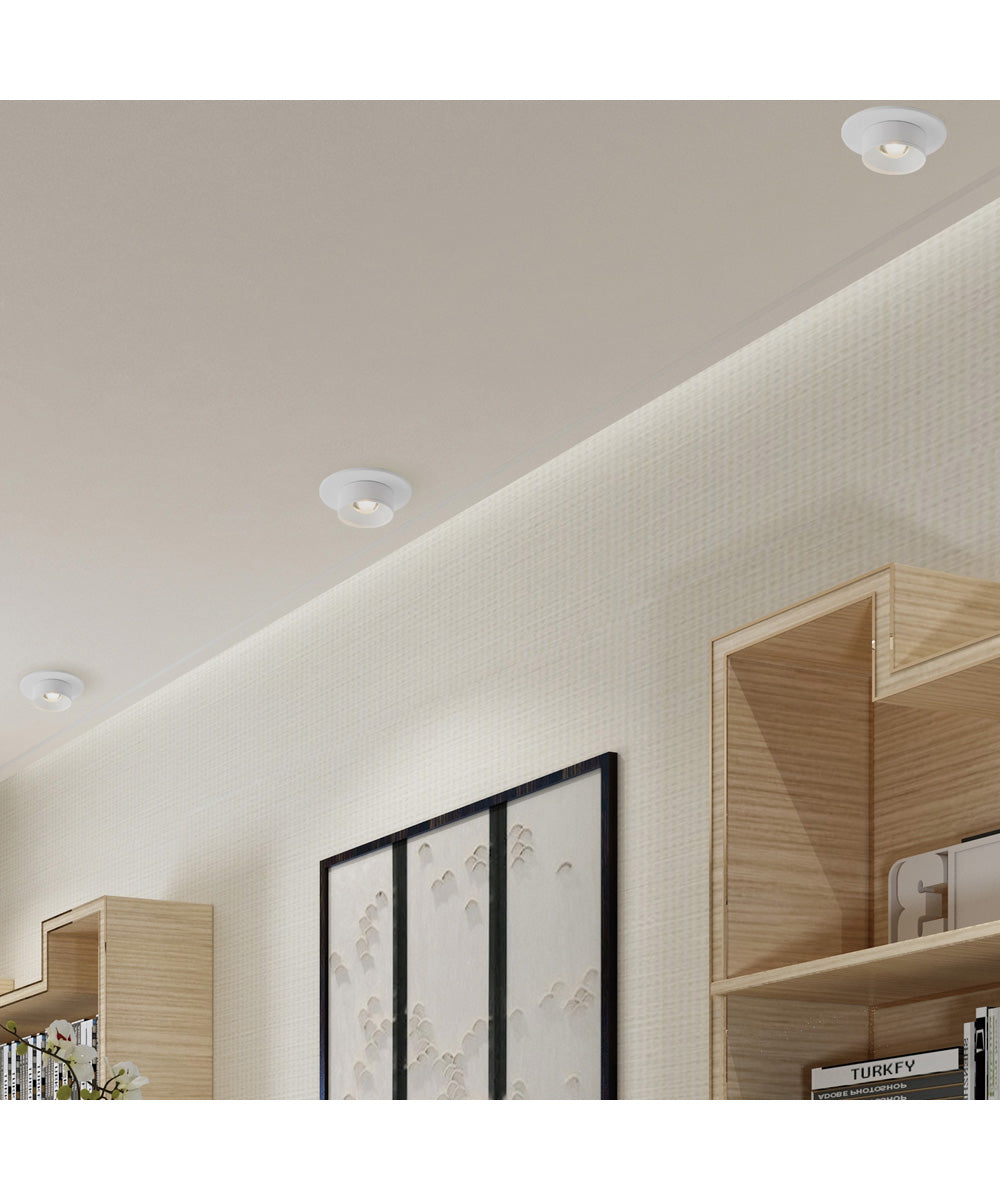 Caldera 120-277V LED Flush Mount White