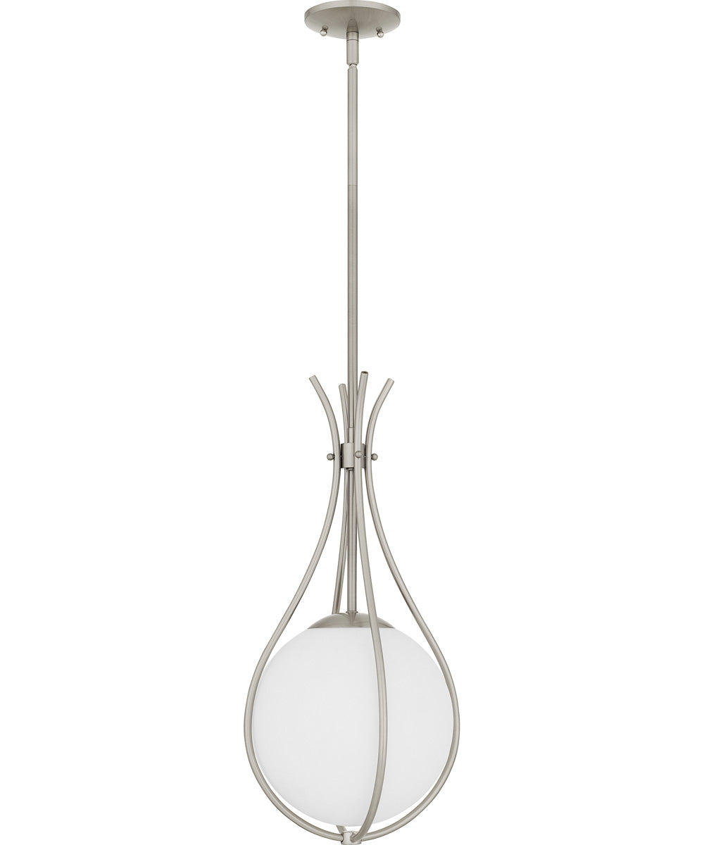 Quoizel Pendant Small 1-light Mini Pendant Brushed Nickel