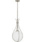 Quoizel Pendant Small 1-light Mini Pendant Brushed Nickel