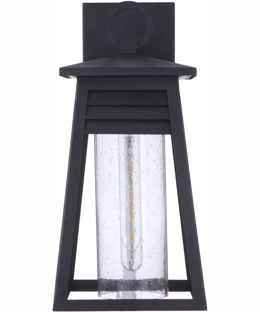 Becca 1-Light Outdoor Wall Lantern Matte Black