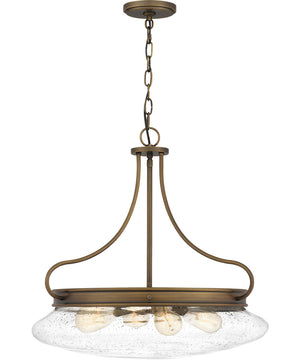 Tucker 4-light Pendant French Bronze