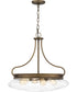 Tucker 4-light Pendant French Bronze