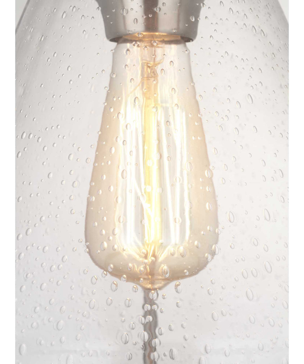 Range 1-Light Pendant Brushed Nickel
