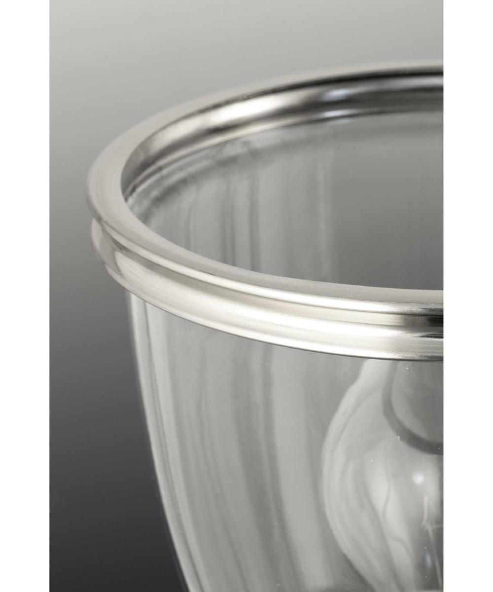 Saluda 1-Light Mini-Pendant Brushed Nickel