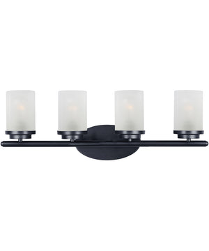 Corona 4-Light Bath Vanity Black