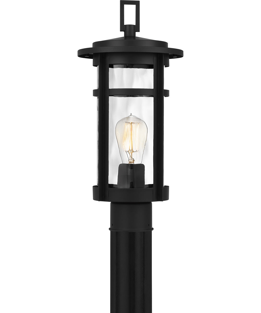 Uma Large 1-light Outdoor Post Light Matte Black