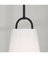 Brody 1-Light Pendant Matte Black