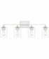 Prescott Extra Large 4-light Bath Light Brushed Nickel