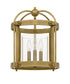 McPherson 3-light Pendant Weathered Brass