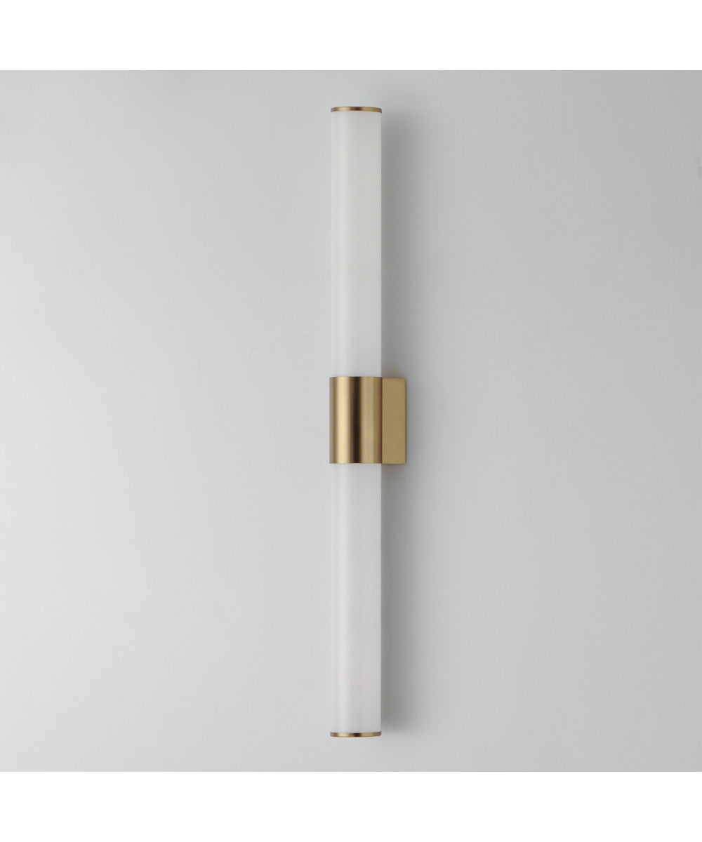 Tubo 30 inch LED Bath Vanity Natural Aged Brass