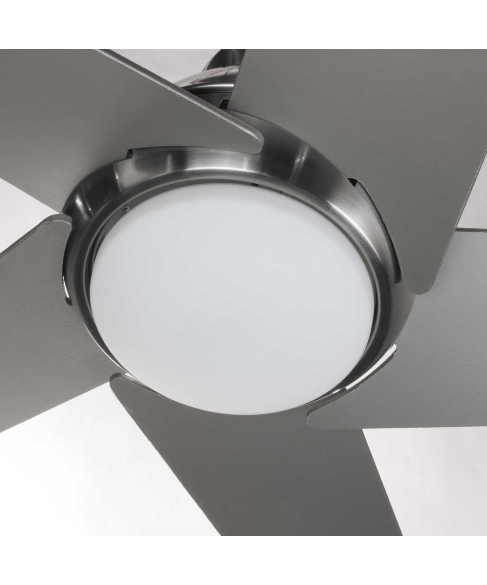 Gust 54" 5-Blade Ceiling Fan Brushed Nickel