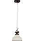 Grant Small 1-light Mini Pendant Palladian Bronze