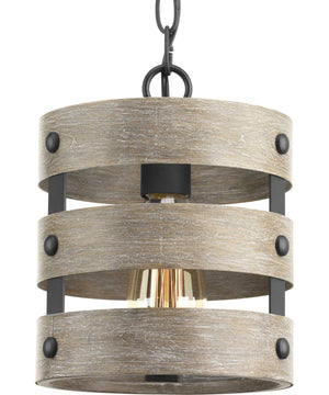 Gulliver 1-Light Coastal Pendant Light Graphite