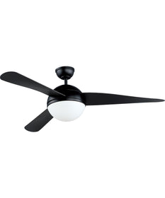 Cupola 52 inch Black Fan 2-Light LED Black