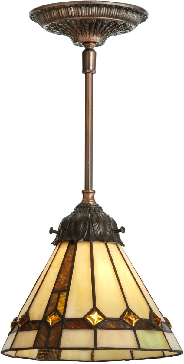 8"W Belvidere Mini Pendant