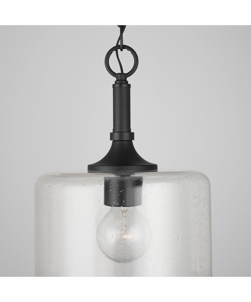 Carter 1-Light Pendant Matte Black