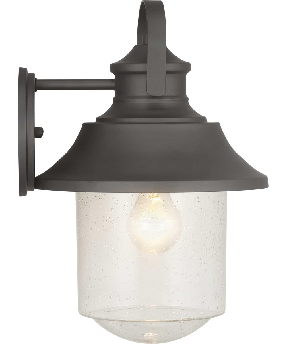 Weldon 1-Light Large Wall Lantern Architectural Bronze