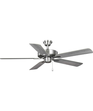 AirPro 52 in. 5-Blade Transitional Ceiling Fan Brushed Nickel
