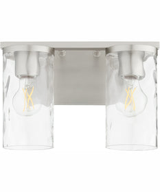 Steinway 2-light Bath Vanity Light Satin Nickel