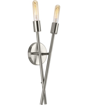 Astra Wall Bracket Brushed Nickel