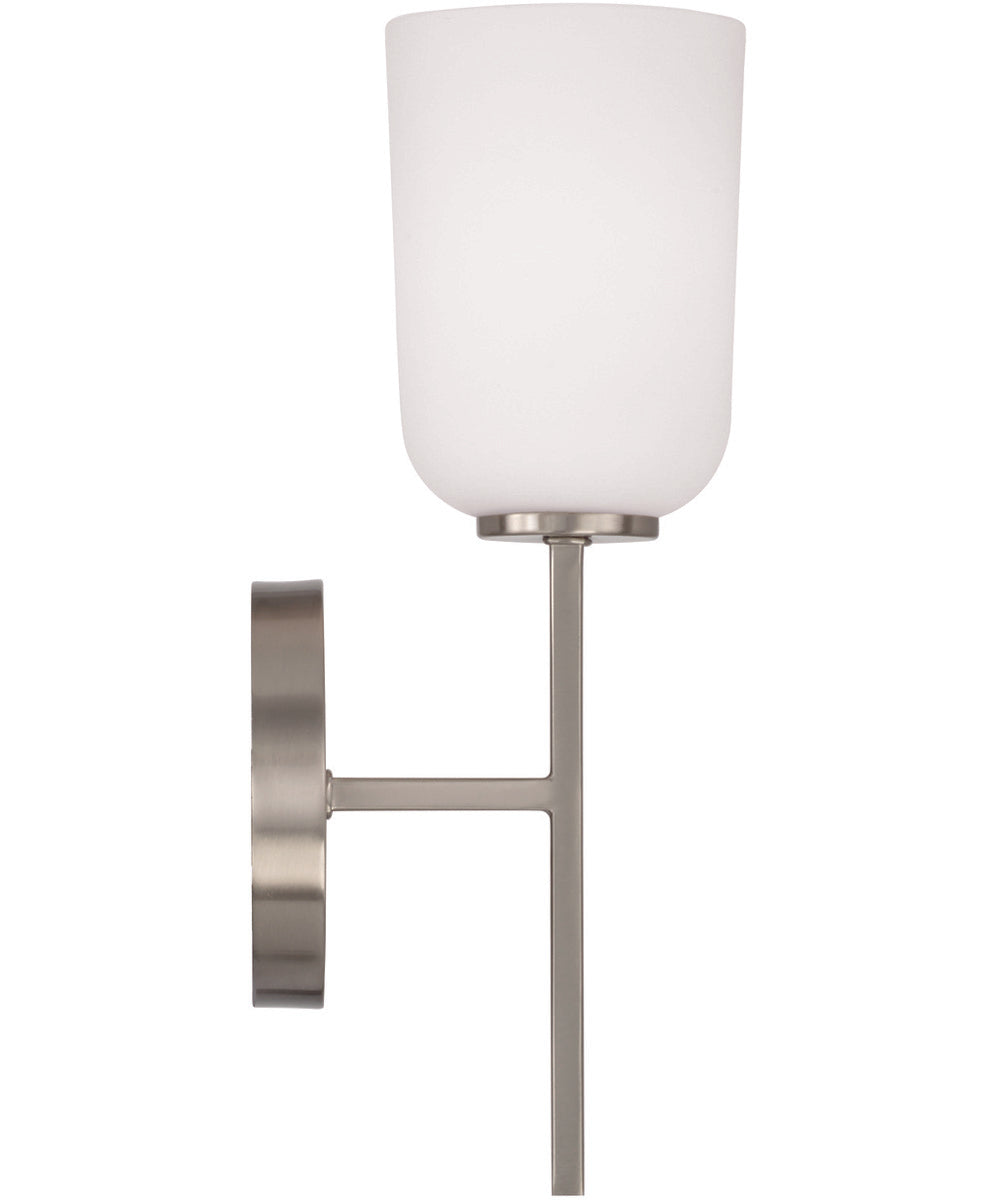Lawson 1-Light Sconce Brushed Nickel