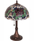17" High Renaissance Rose Accent Lamp