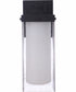 Hayner 1-Light Outdoor Wall Lantern Midnight