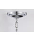 Valdora 1-Light Pendant Polished Nickel