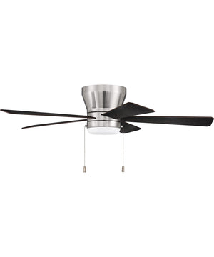 Merit 1-Light Specialty Ceiling Fan (Blades Included) Brushed Polished Nickel