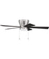 Merit 1-Light Specialty Ceiling Fan (Blades Included) Brushed Polished Nickel