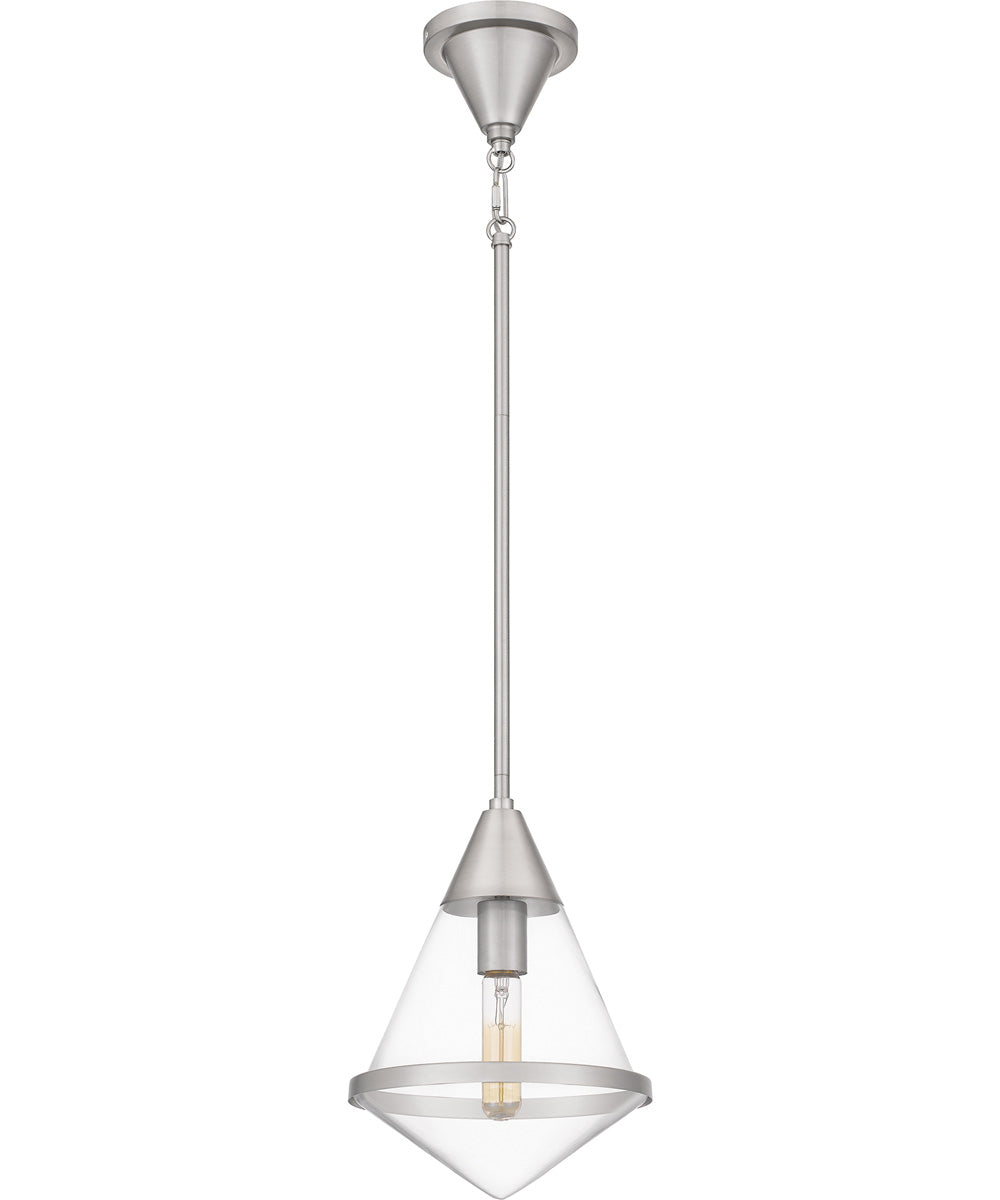 Quoizel Piccolo Pendant Small 1-light Mini Pendant Brushed Nickel
