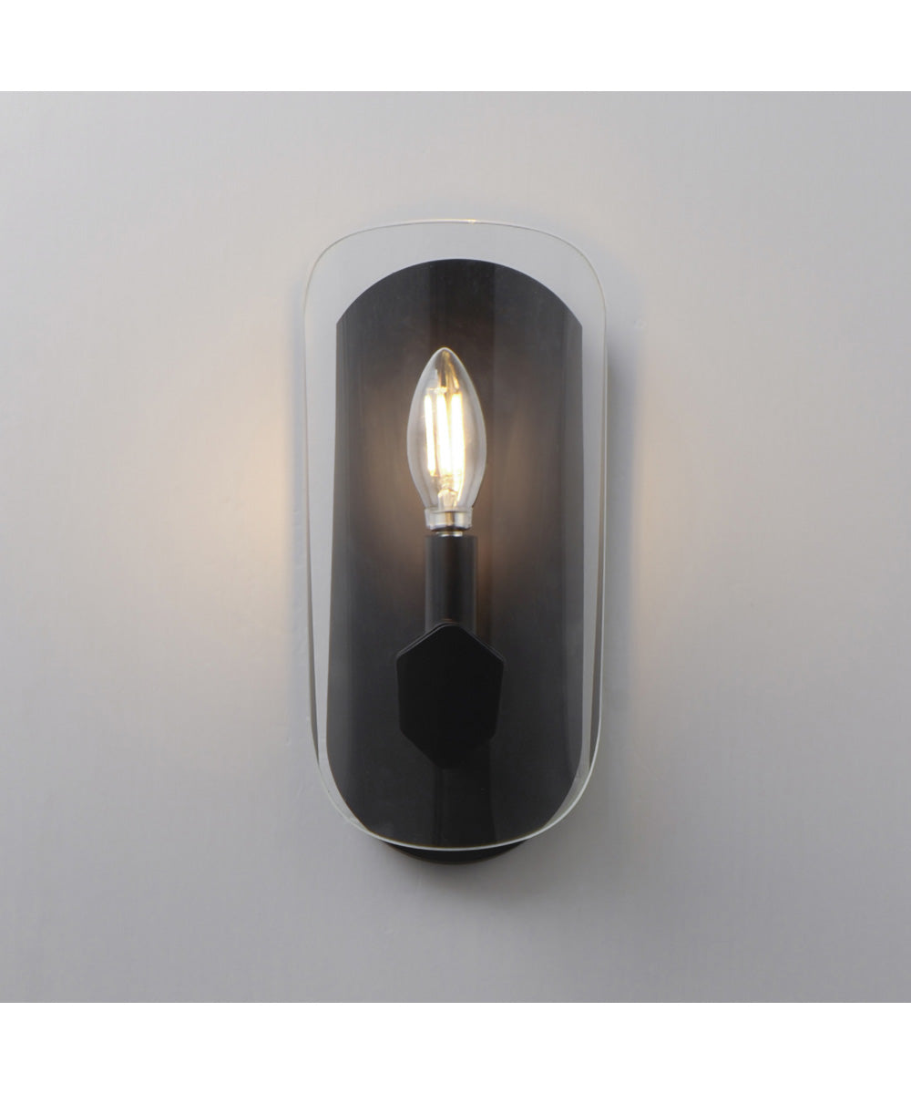 Armory 1-Light Wall Sconce Black