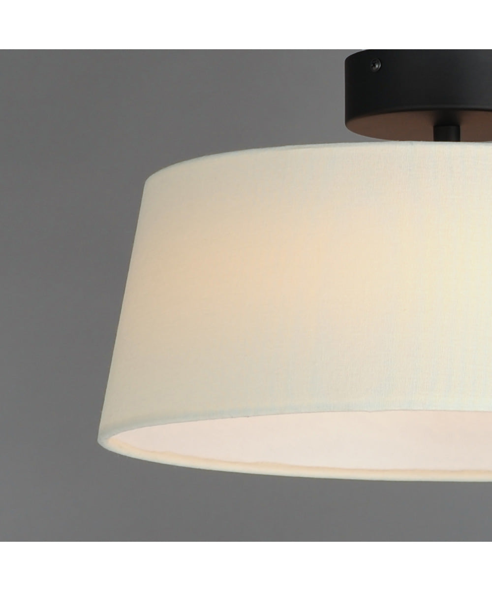 Paramount 16 inch LED Flush Mount Natural Aged Brass