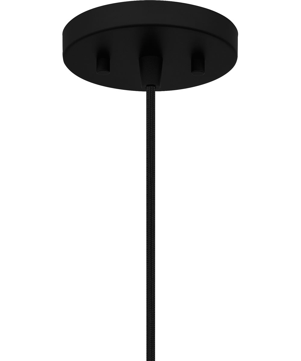 Quoizel Piccolo Pendant Small 1-light Mini Pendant Matte Black