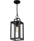 Bramshaw Large 1-light Outdoor Pendant Light  Coastal Armour Aluminum Matte Black
