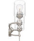 Aria Large 3-light Bath Light Brushed Nickel