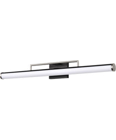 Solano  Vanity & Wall Black / Brushed Nickel