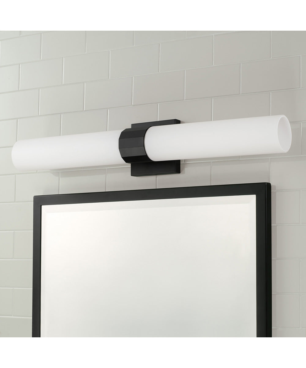 Sutton 2-Light Sconce Matte Black
