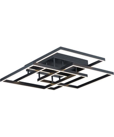 Traverse LED Flush/Wall Mount Black