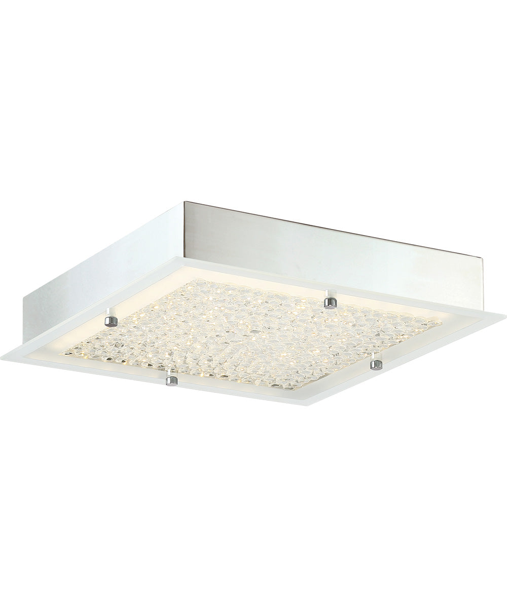 Blaze Small Flush Mount Polished Chrome