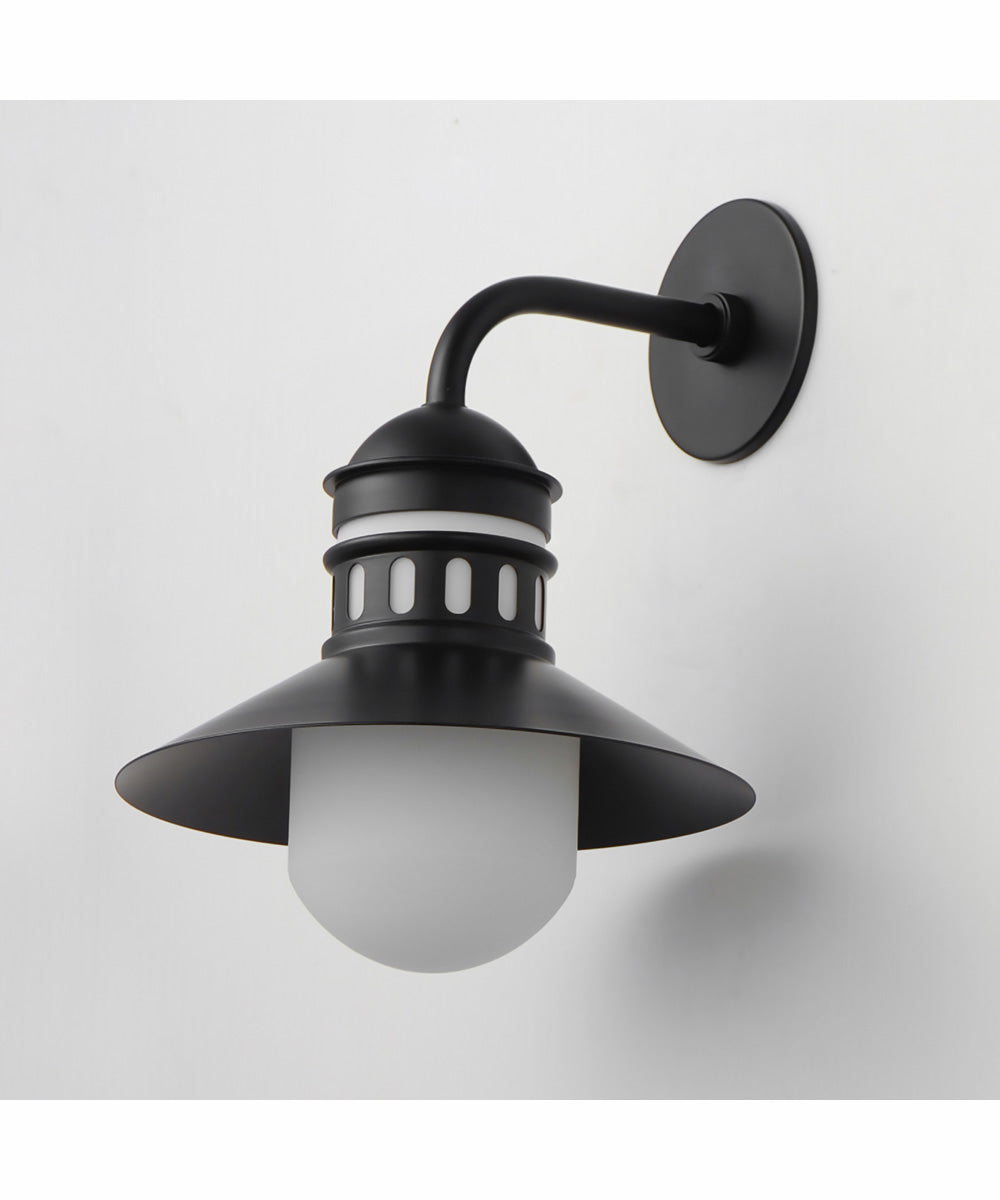 Admiralty 1-Light Outdoor Wall Sconce Black