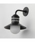 Admiralty 1-Light Outdoor Wall Sconce Black