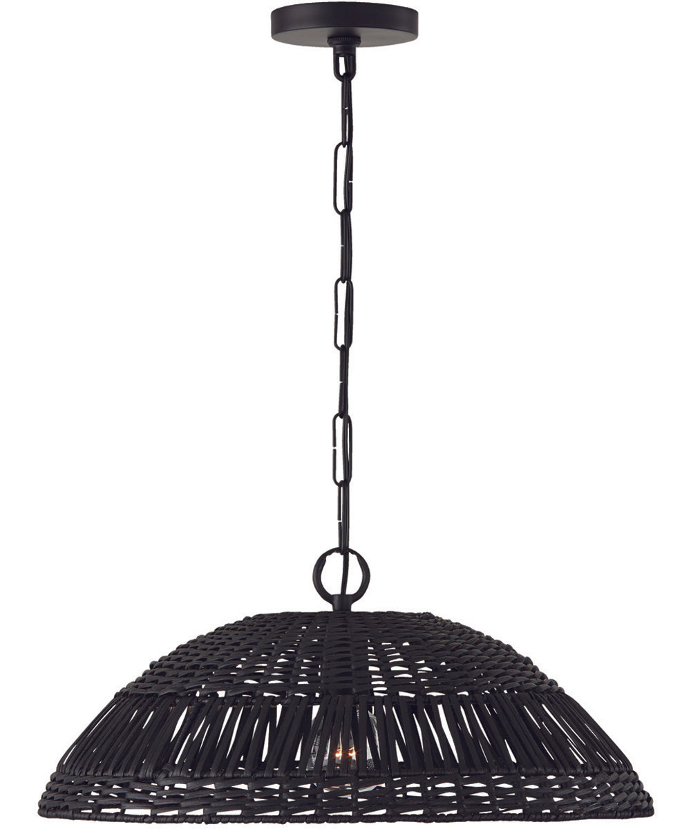 Naomi 1-Light Pendant Matte Black