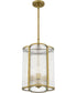 Aster Small 4-light Mini Pendant Weathered Brass
