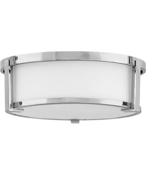 Lowell 2-Light Medium Flush Mount in Chrome